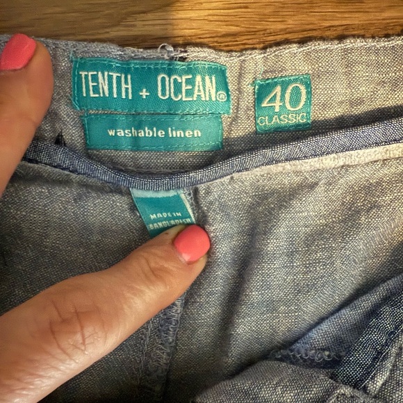 Tenth & Ocean linen shorts • Men’s size 40 - Picture 3 of 5